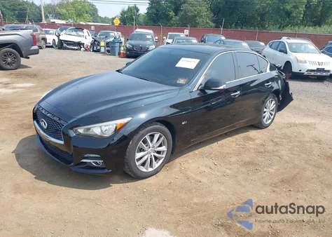 2017 Infiniti Q50 2.0T Premium from USA, damaged, VIN JN1CV7AR6HM681163